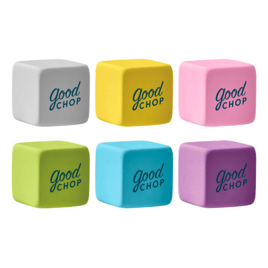 Promotional Cube Shaped Erasers Promotion Products